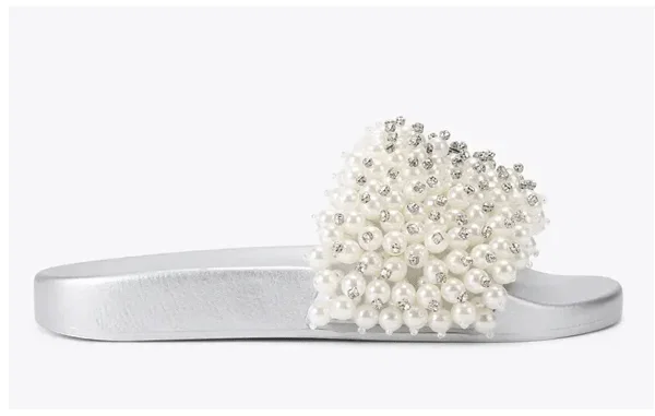 Meena Eagle Bead Sandal