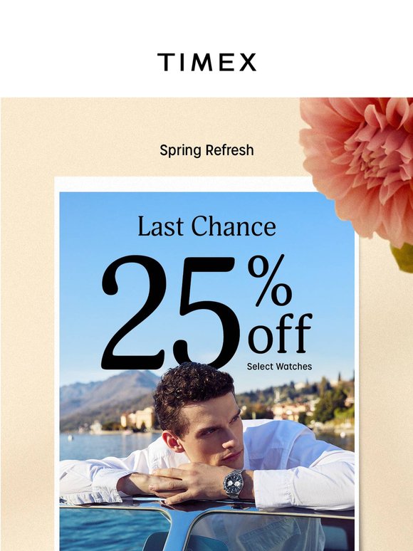 Last Chance For 25% OFF‼️