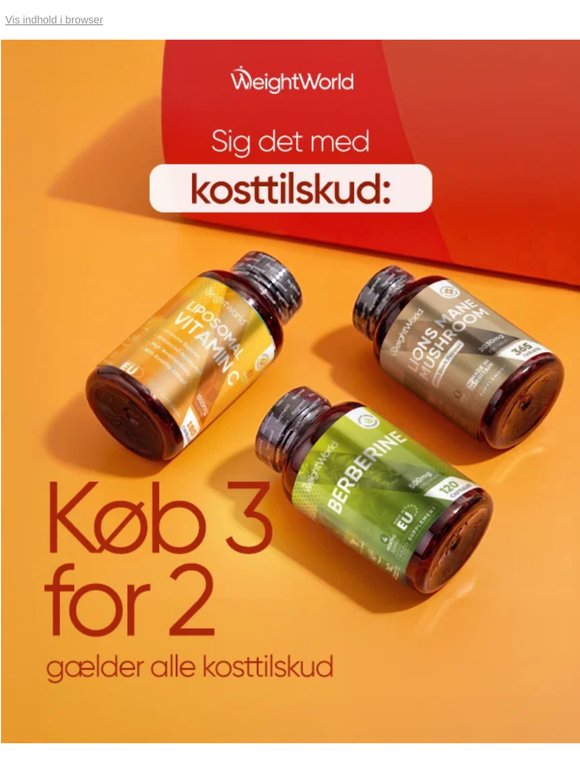 Det er ikke for sent: Køb 3 for 2