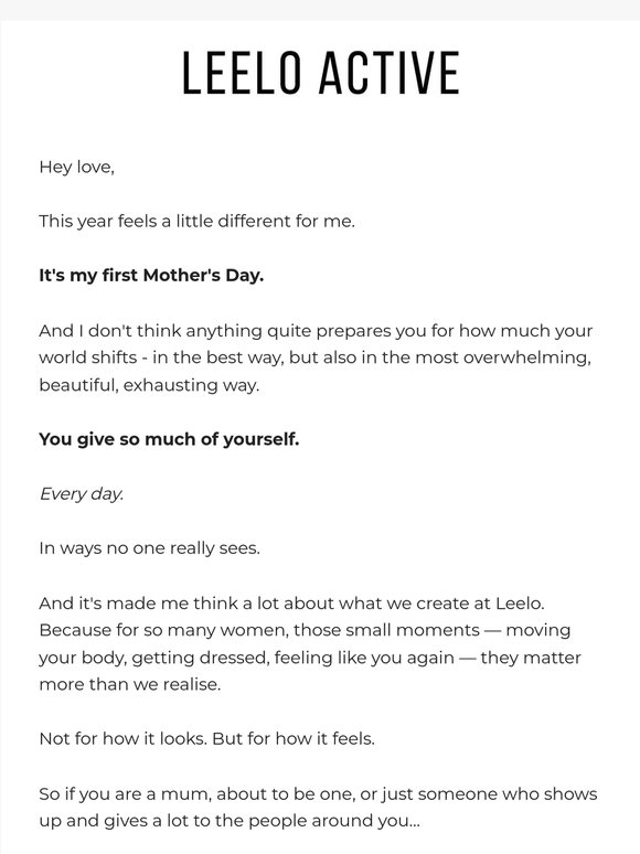 This One Feels a Little Different  💌