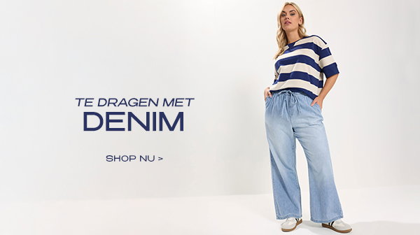 TE DRAGEN MET DENIM