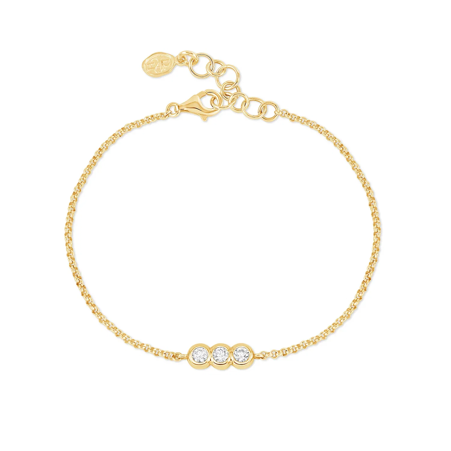 Image of 'Ice' Tutti Frutti Chain Bracelet