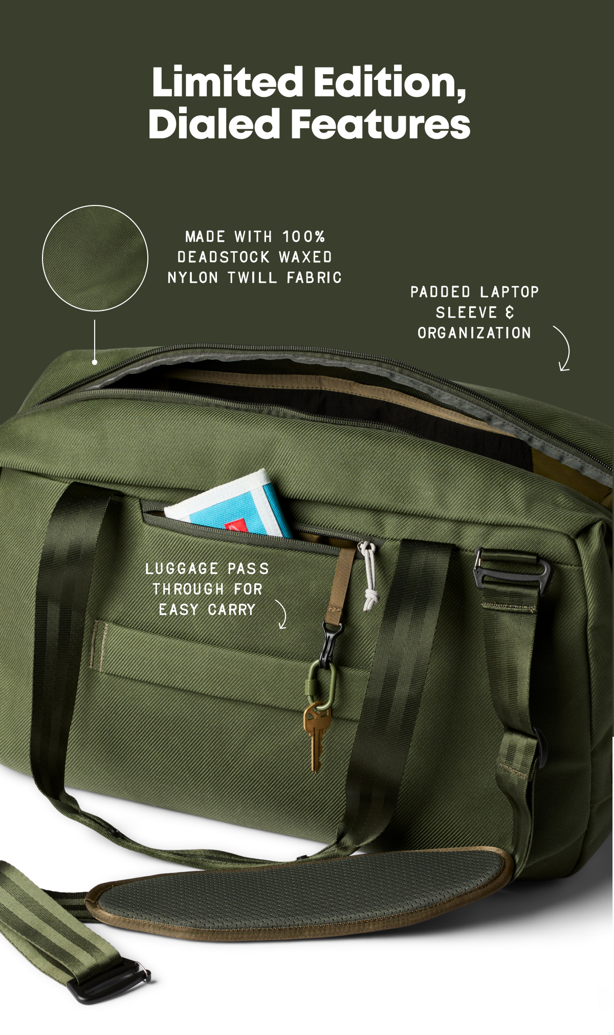 Viaje 35L Travel Duffel - Contiguo