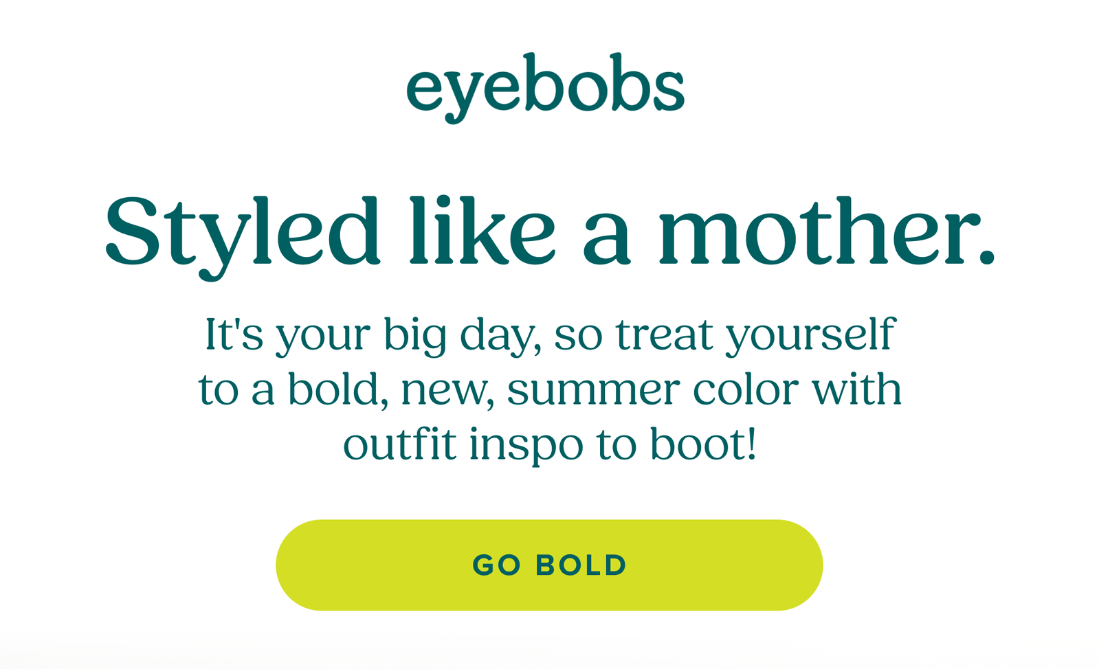 Styled like a mother.