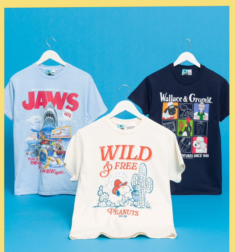 Jaws, Snoopy and Wallace & Gromit