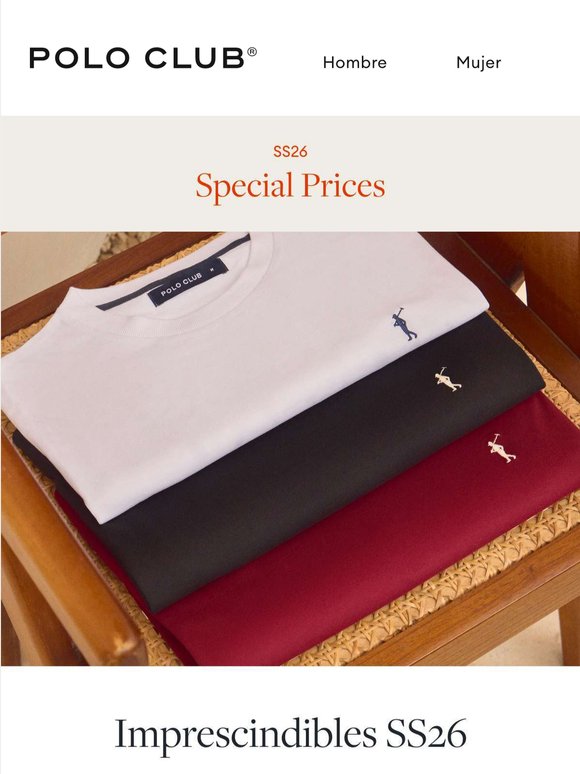 Special Prices | Imprescindibles SS26