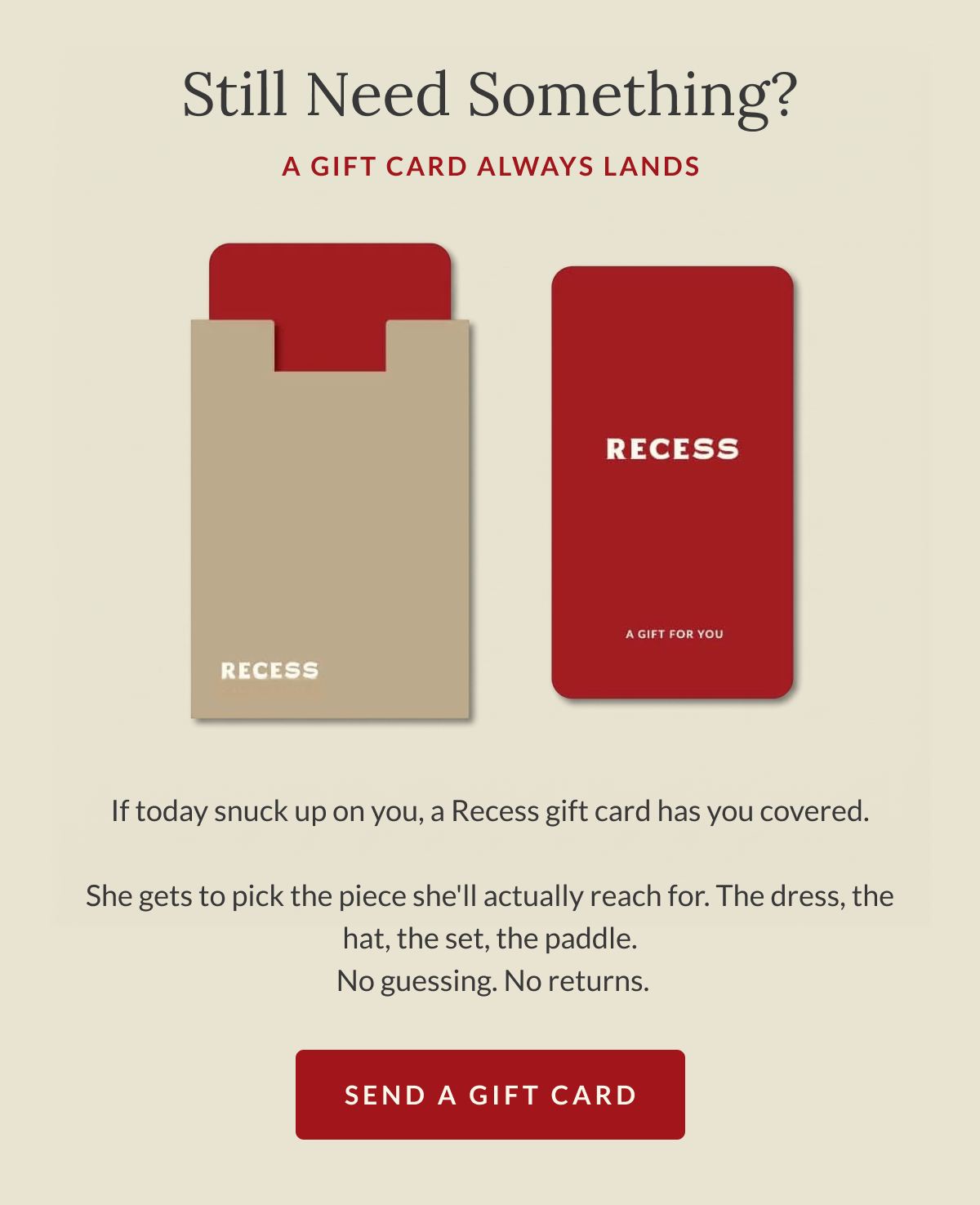 Gift card