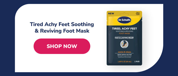 Tired Achy Feet Soothing & Reviving Foot Mask | Shop Now