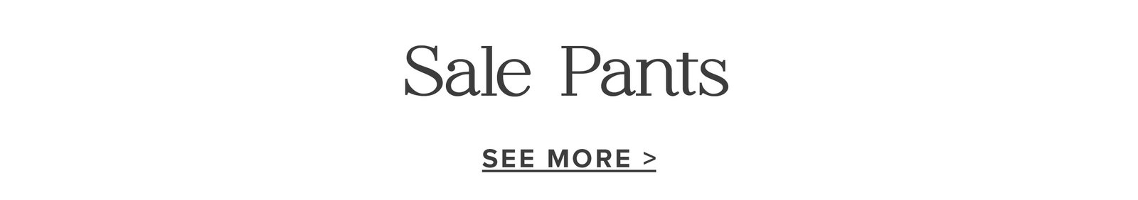 Sale pants