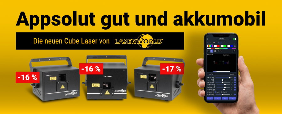 Laserworld CUBE Serie  