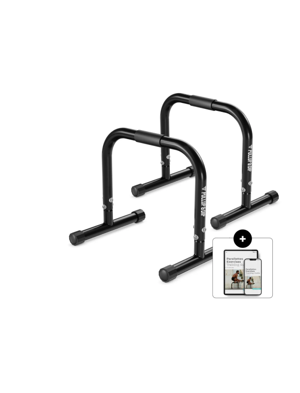 Steel fitness parallettes
