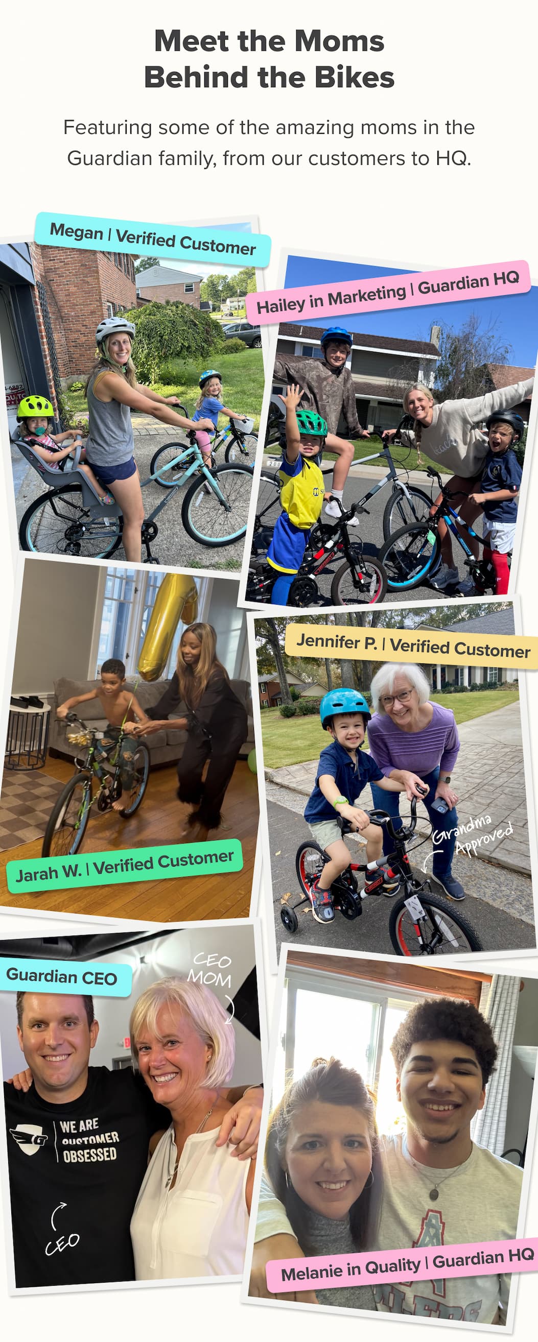 Meet the Moms Behind the Bikes
