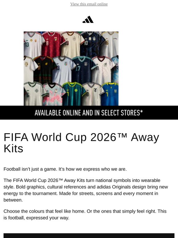 FIFA World Cup 2026™ Away Kits