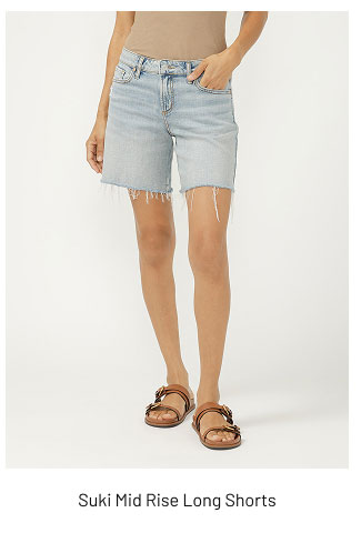 Suki Mid Rise Long Shorts
