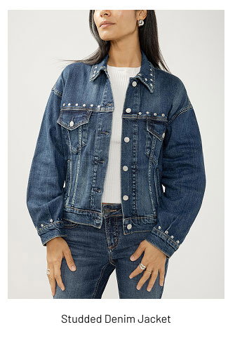 Studded Denim Jacket