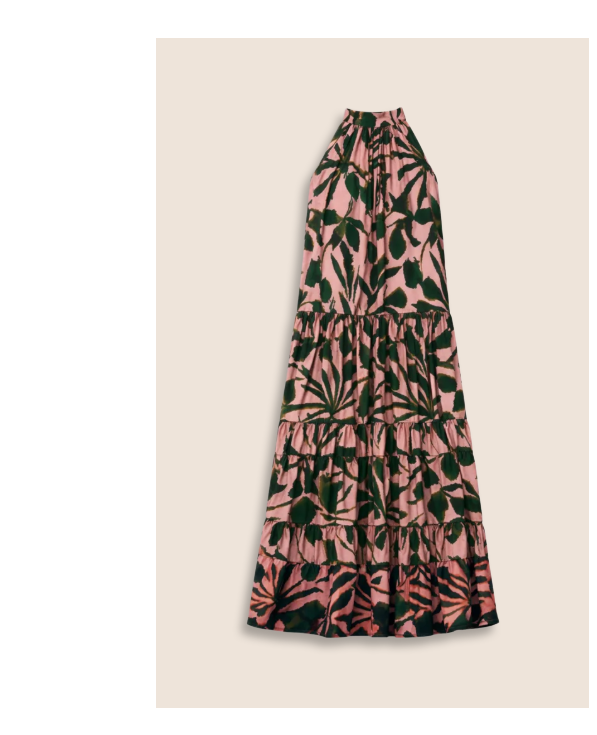 Anouk Printed Sleeveless Maxi Dress