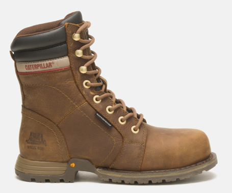 CAT Footwear - Women's Echo Waterproof Steel Toe Work Boot - Pyramid colorway.
