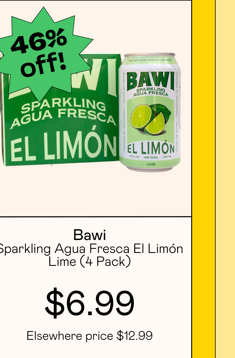 Sparkling Agua Fresca El Limon - Lime (4 Pack)