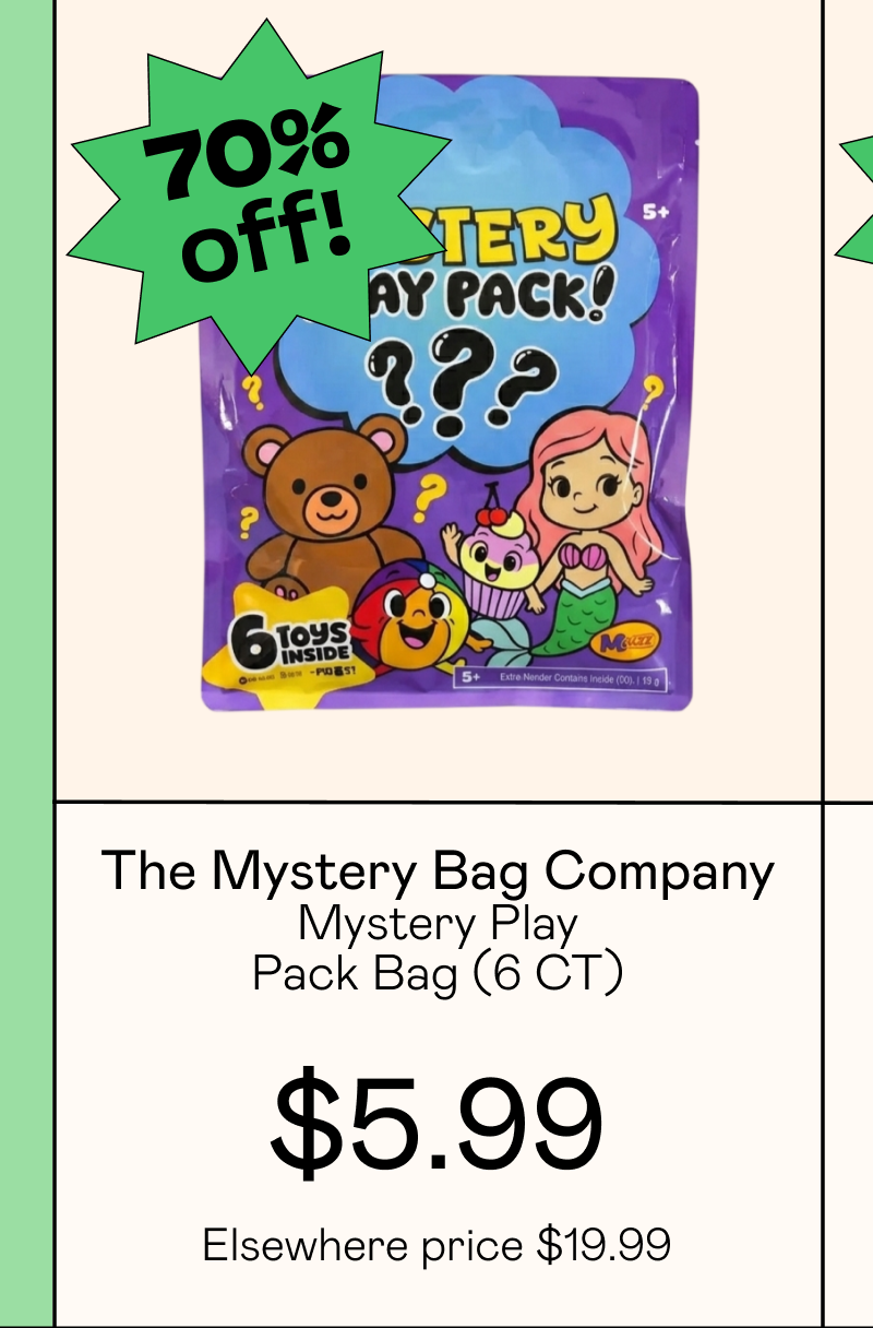 Mystery Play Pack Bag (6 CT)