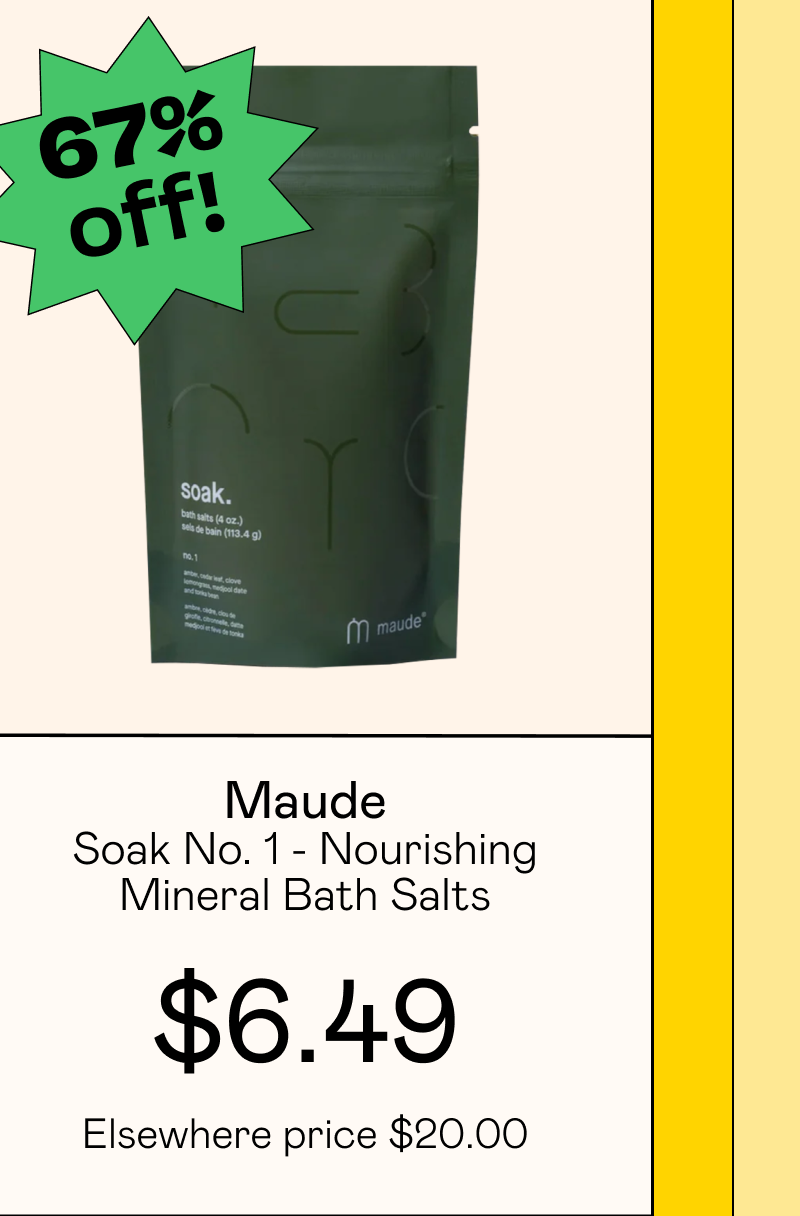 Soak No. 1 - Nourishing Mineral Bath Salts
