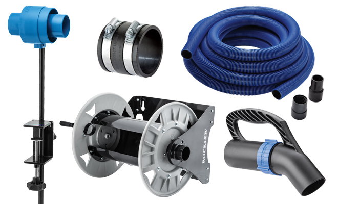 Dust hose and accessories