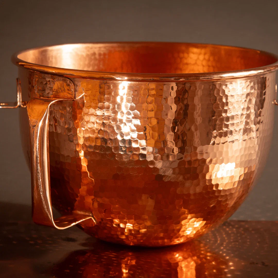 Image of Copper Mixing Bowl for KitchenAid Lift Stand Mixers - fits most 5, 6, 7, and 8 quart Mixer models