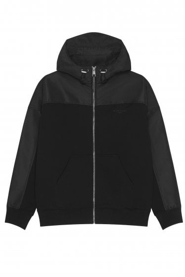 Branded Windbreaker Black