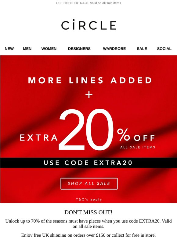 SALE - MANY MORE LINES ADDED- DON'T MISS OUT!