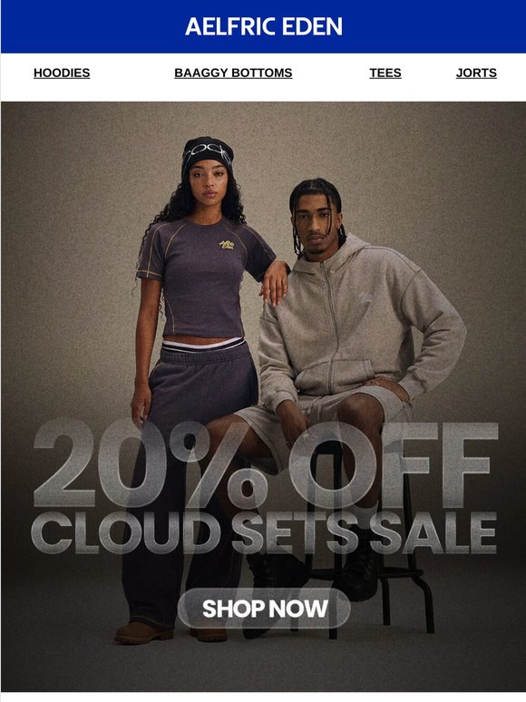 ☁️ Cloud Sets: now 20% lighter on your wallet