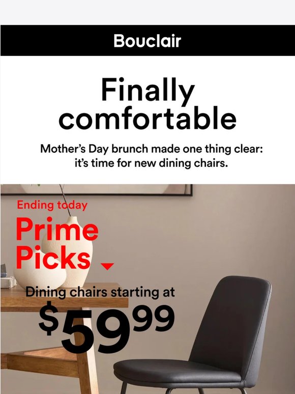 Still thinking about those brunch chairs? 🪑