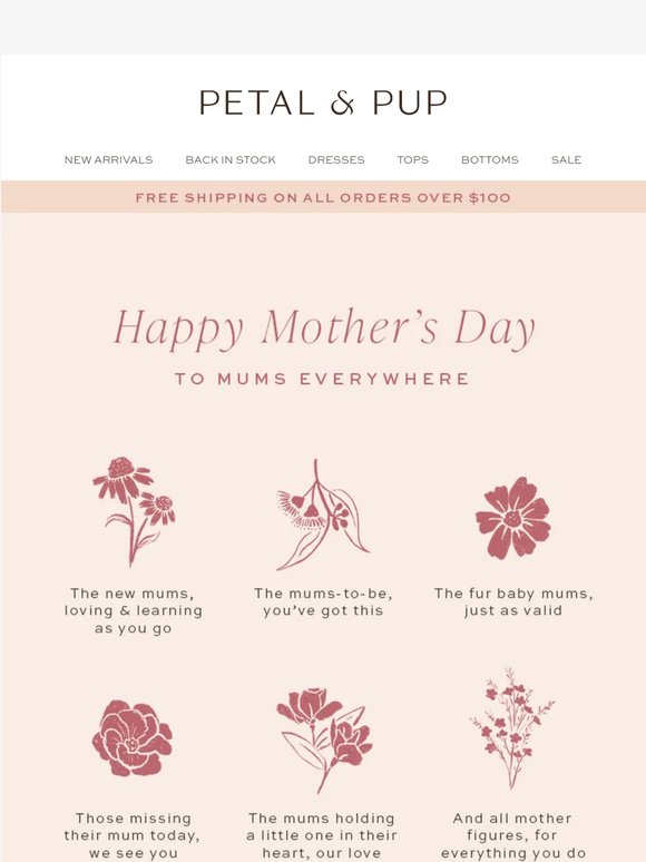 TO MUMS, EVERYWHERE