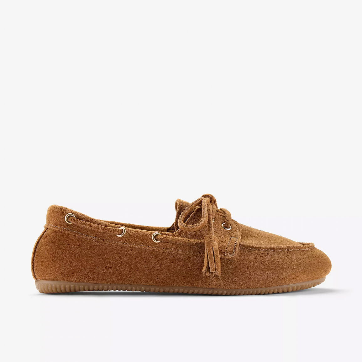 Clarks Savona Boat Tan Suede