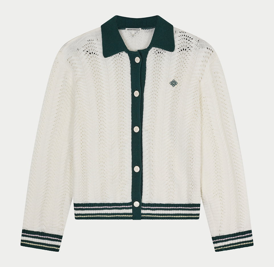 LONG SLEEVE CROCHET SHIRT