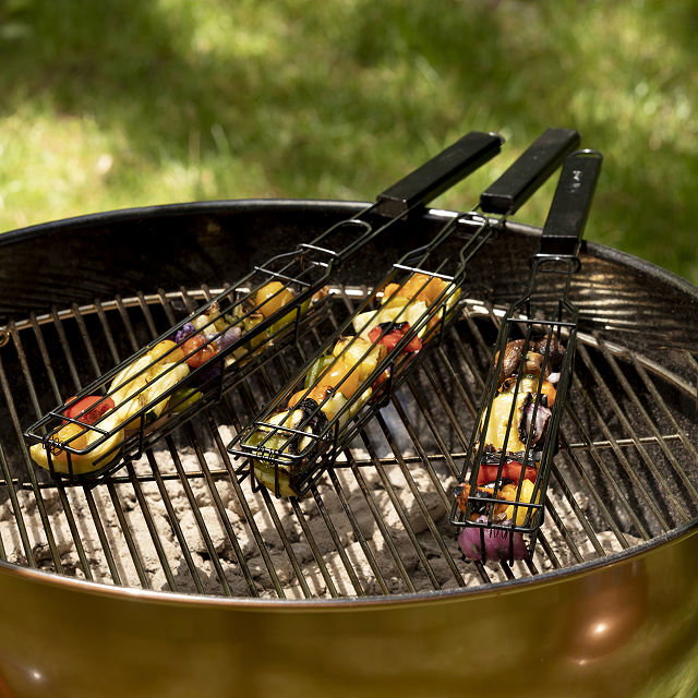Kabob Grilling Baskets - Set of 4