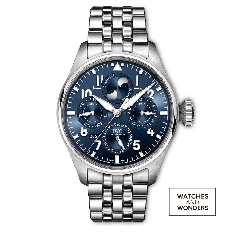 IWC Schaffhausen Big Pilot's Perpetual Calendar Proset Le Petit Prince Watch
