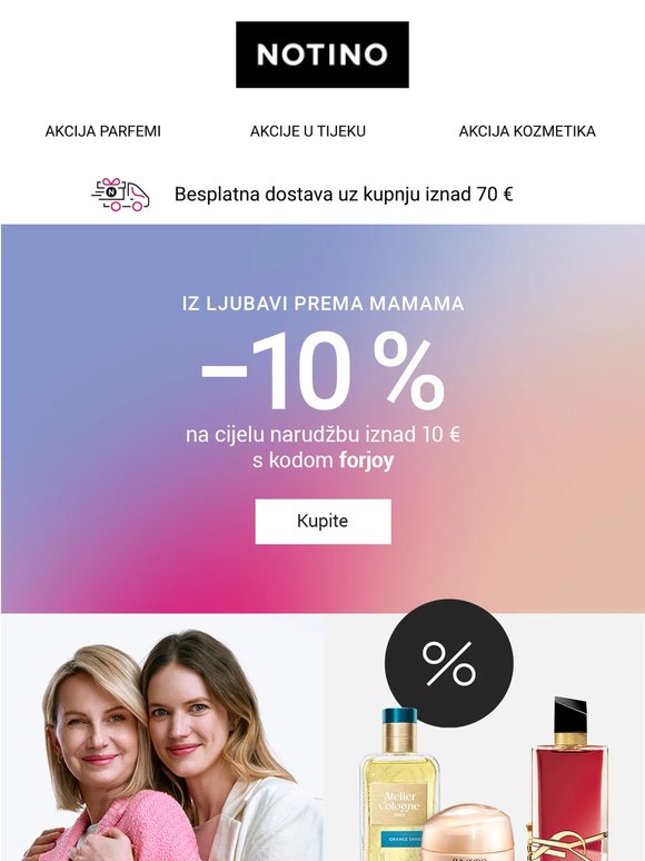 Danas slave mame! Do −10 % na sve
