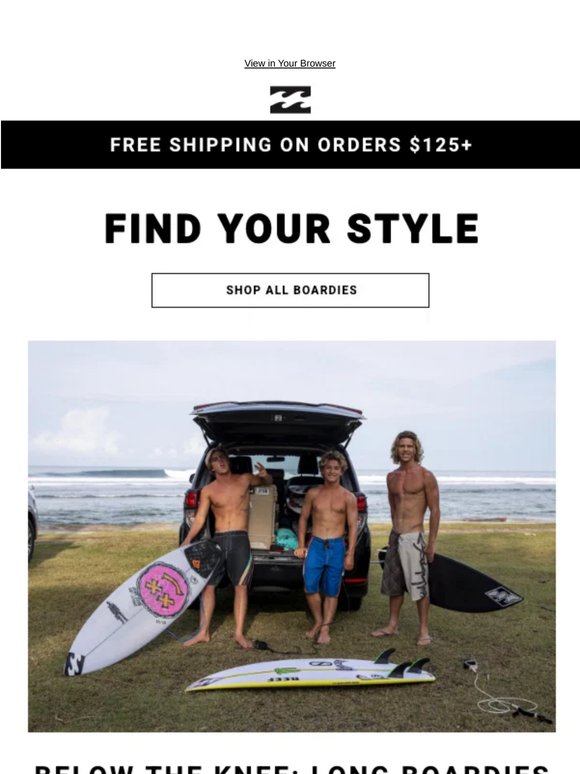 Pick Your Poison: Boardies By Length