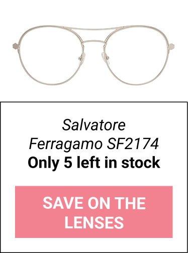 Salvatore Ferragamo SF2174. Only 5 left in stock. Save on the Lenses
