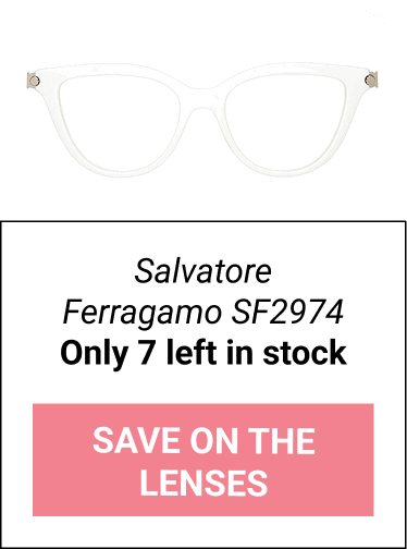 Salvatore Ferragamo SF2974. Only 7 left in stock. Save on the Lenses