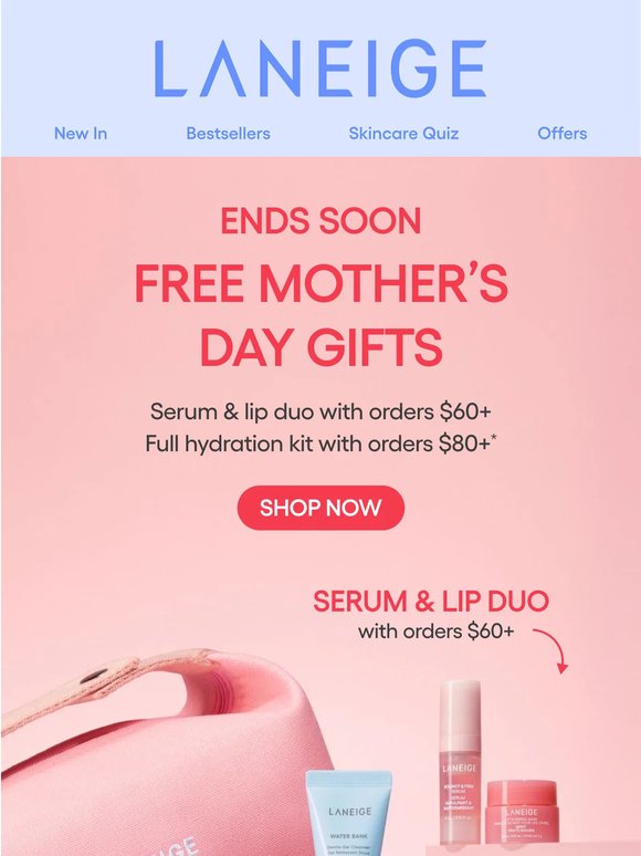 Ending Soon: FREE Mother’s Day Gifts