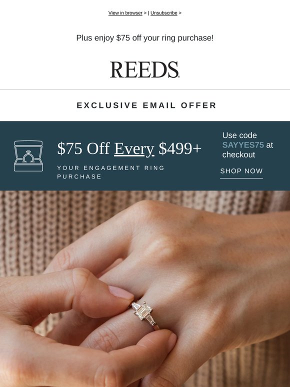 Try on engagement rings & never leave home...