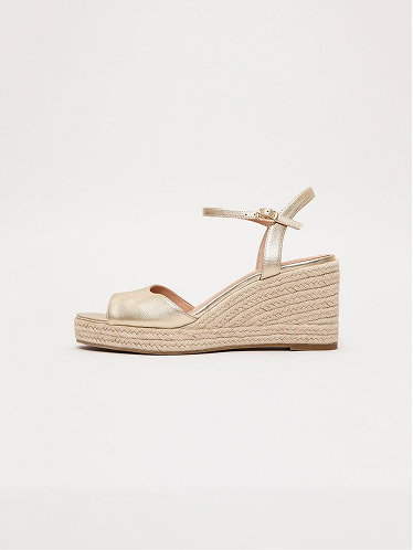 Leather Espadrille