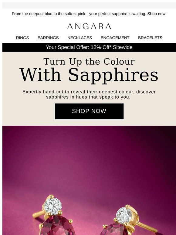 Turn Up the Colour With Sapphires😍