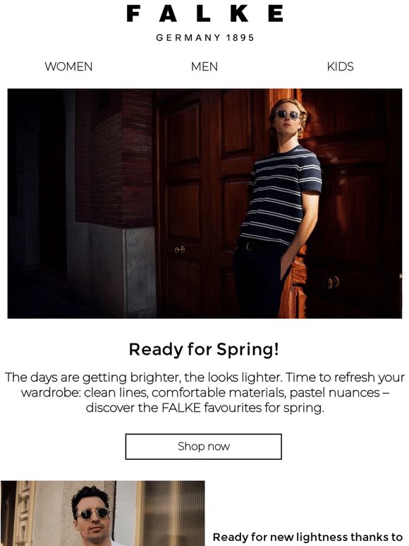 Lightweight looks, stylishly combined