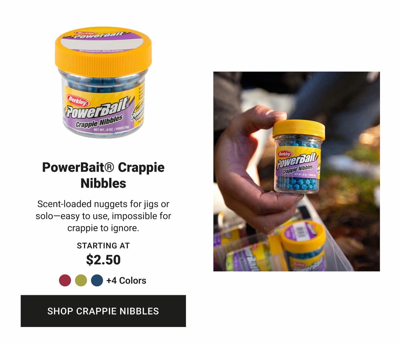 PowerBait Crappie Nibbles