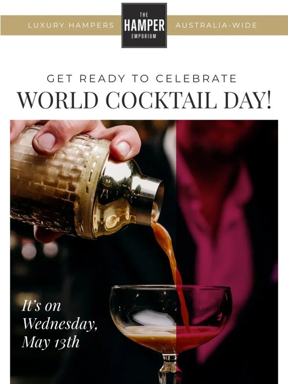 Celebrate World Cocktail Day in style