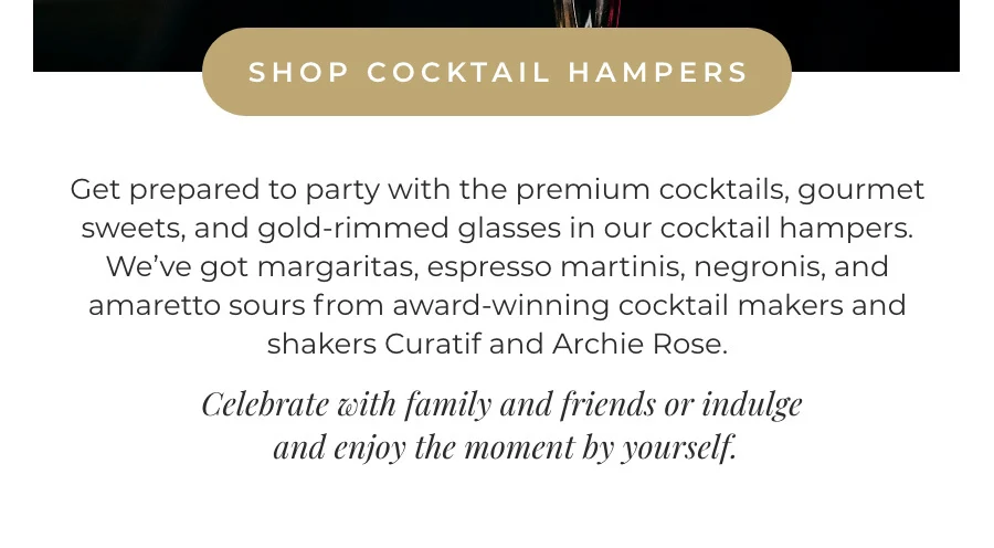 Shop Cocktail Hampers