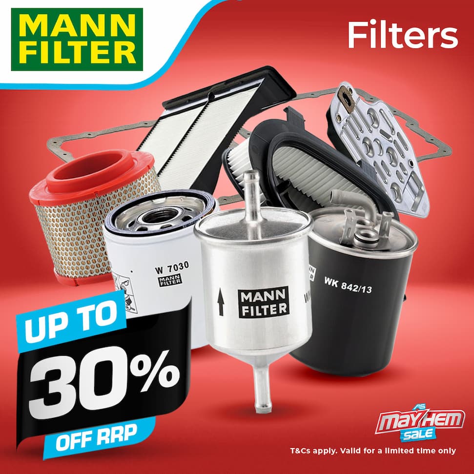 UP TO 30% OFF MANN FILTER