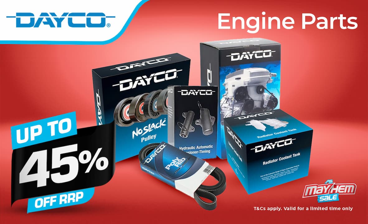 UP TO 45% OFF DAYCO