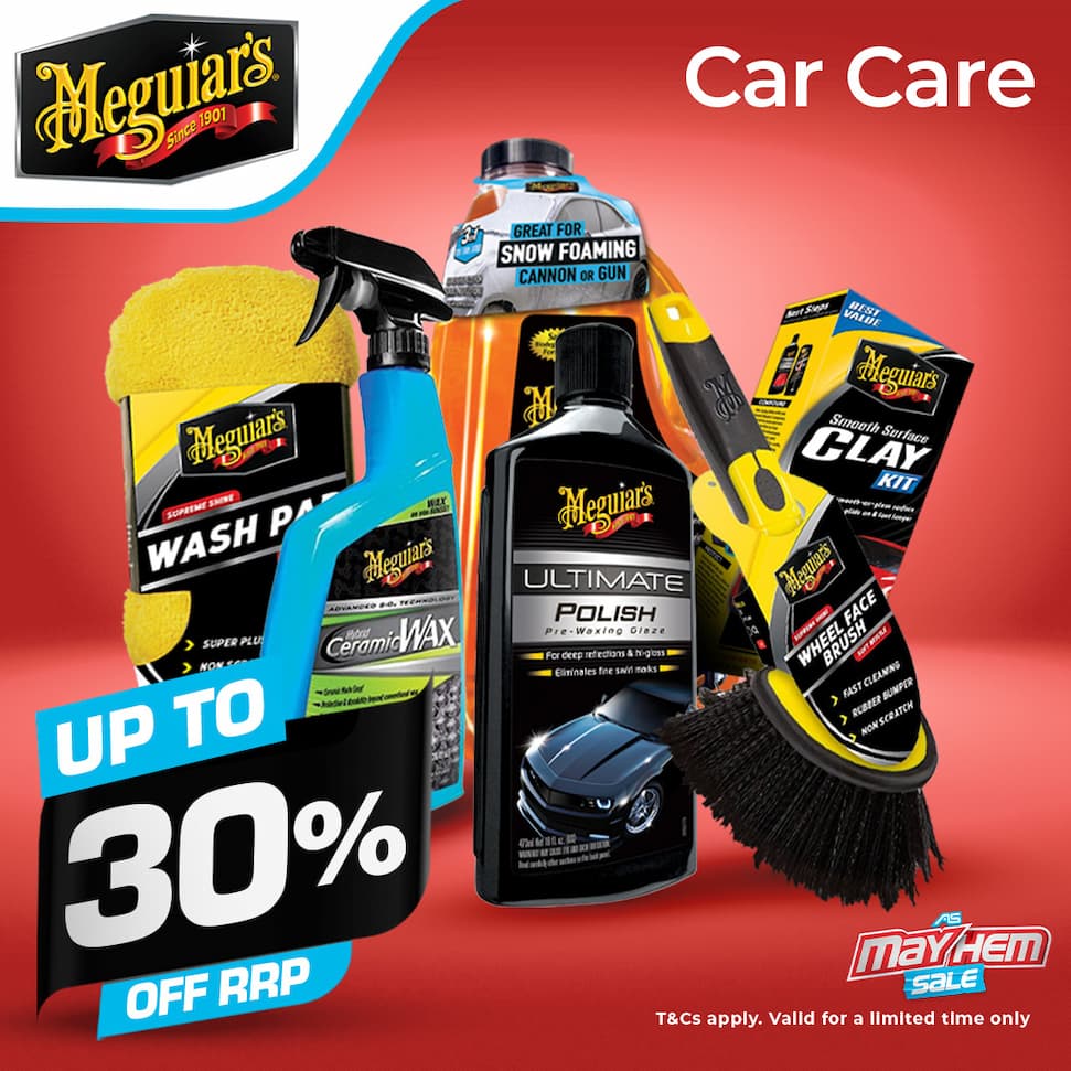 UP TO 30% OFF MEGUIARS